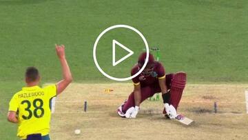 [Watch] Josh Hazlewood Stuns Shai Hope With Borderline 'Unplayable' Delivery In 2nd ODI